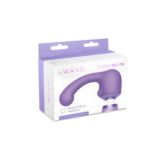 Le Wand Curve Weighted Silicone Attachment