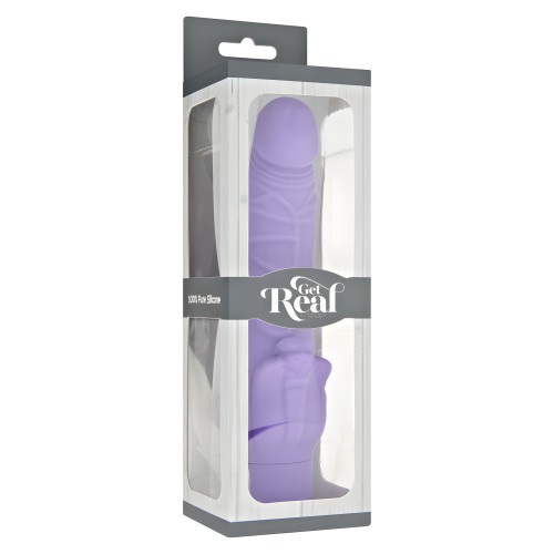 Vibrador Clásico ToyJoy Get Real en Morado