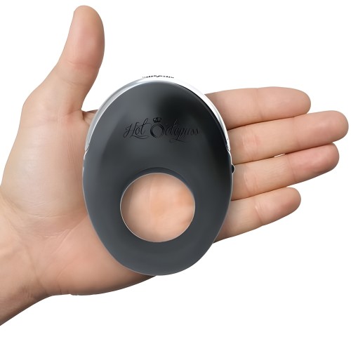 Anillo Vibrador Recargable Hot Octopuss Atom - Negro