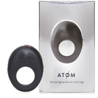 Anillo Vibrador Recargable Hot Octopuss Atom - Negro