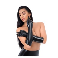 Guante de Latex de Largo Completo Me You Us - Pequeño - Negro