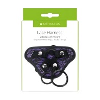 Lace Harness With Bullet Pocket by Me You Us