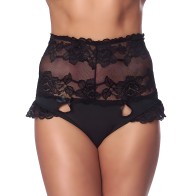 Panty Negro De Cintura Alta Perfect Fit