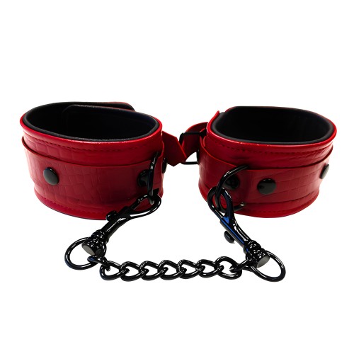 Rouge Garments Leather Ankle Cuffs