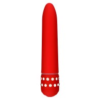 ToyJoy Diamond Red Superbe Mini Vibrator - 6 Inches