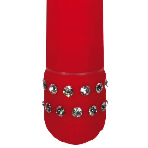 ToyJoy Diamond Red Superbe Mini Vibrator - 6 Inches