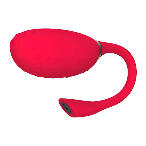 Vibrador Clitoriano Rojo Control Remoto Magic Motion Fugu