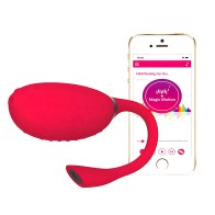 Vibrador Clitoriano Rojo Control Remoto Magic Motion Fugu