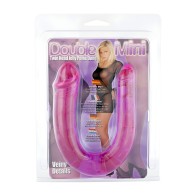 Double Mini Twin Head Jelly Dildo