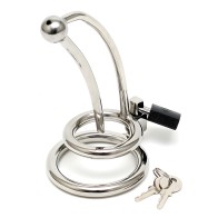 Chastity Penis Lock Curved With Urethral Tube