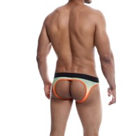 Male Basics Aero Jock Naranja Pequeño