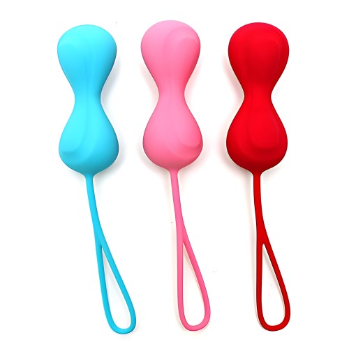 Set de 3 Bolas de Orgasm con Bolas Interiores Móviles Satisfyer