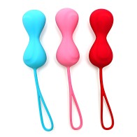 Satisfyer Set Of 3 Orgasm Balls With Moving Inner Balls