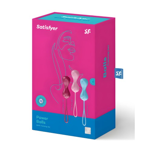 Satisfyer Set Of 3 Orgasm Balls With Moving Inner Balls