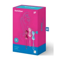 Satisfyer Set Of 3 Orgasm Balls With Moving Inner Balls