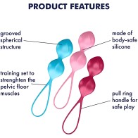 Weighted Double Training Orgasm Balls by Satisfyer