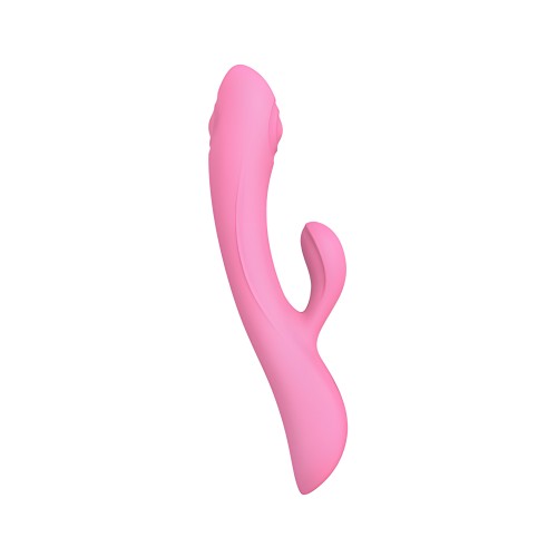 Vibrador Conejito Bunny And Clyde Tapping Rosa