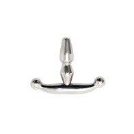Plug Uretral Pequeño para Juegos de Bondage Rimba - Plata - 2 Pulgadas