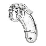 Cárcel de Castidad Masculina Man Cage 03 4.5 Pulgadas Transparente