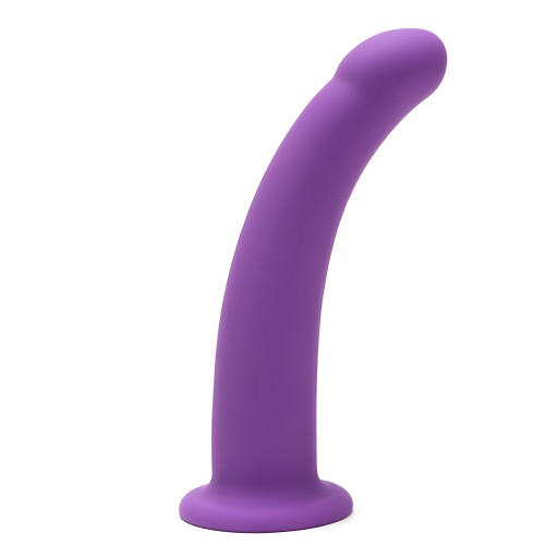 Me You Us Dildo Curvado de Silicona de 7 Pulgadas