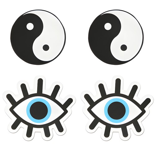 Peekaboo Pasties Yin and Yang - Peekaboos