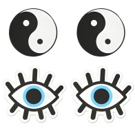 Peekaboo Pasties Yin and Yang - Peekaboos