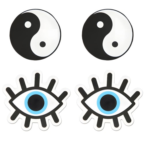 Peekaboo Pasties Yin and Yang - Peekaboos