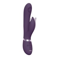 Vibrador G-Spot Vive Aimi Con Onda Pulsante Y Vibración Morado