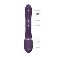 Vibrador G-Spot Vive Aimi Con Onda Pulsante Y Vibración Morado