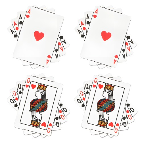 Peekaboo Pasties Queens and Aces