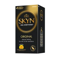 Condones SKYN Sin Látex Original Paquete de 20 - SKYN
