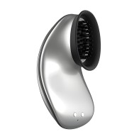 Twitch Silver Hands Free Suction And Vibration Toy