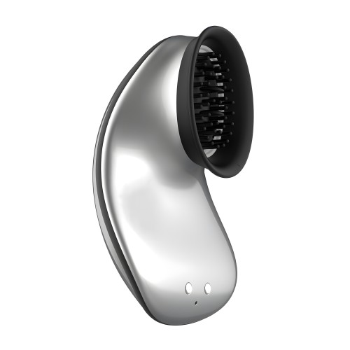 Juguete de Succión y Vibración Sin Manos Twitch Silver