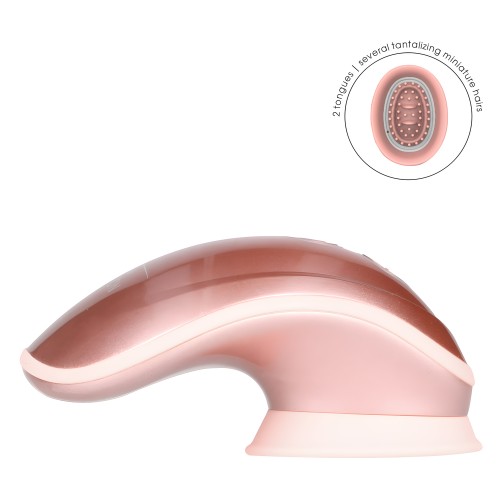 Twitch Rose Gold Suction Toy - Hands-Free Pleasure