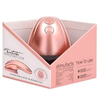 Twitch Rose Gold Suction Toy - Hands-Free Pleasure