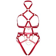 KINK Heart Ring Harness Teddy