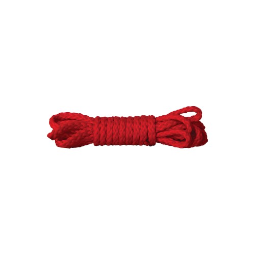 Cuerda Kinbaku Mini de 1.5 Metros Ouch - Roja