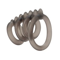 Cage Para Pene Triple Suave Gris California Exotic