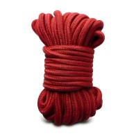 Cuerda de Algodón Roja de 10 Metros