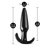 Pequeño Plug Anal Tapered Negro