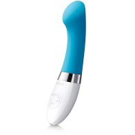 Lelo Gigi 2 G Spot Vibrator - Turquoise Blue - 6 Inches