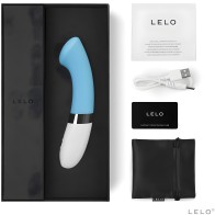 Vibrador G Spot Lelo Gigi 2 - Azul Turquesa - 6 Pulgadas