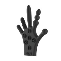 Silicone Stimulation Glove - Black