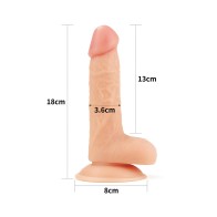 Lovetoy 7 Inch Ultra Soft Dude Dildo