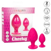 Cheeky Butt Plug Duo Pink