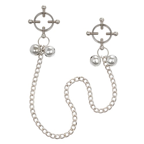 Prensa de Pezones de 4 Puntos con Campanas