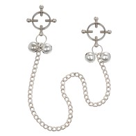 Prensa de Pezones de 4 Puntos con Campanas