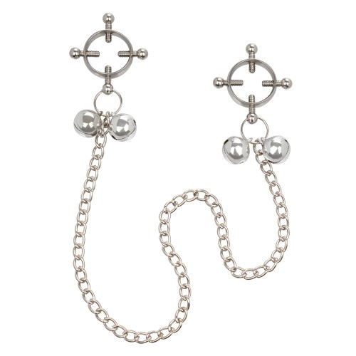 Prensa de Pezones de 4 Puntos con Campanas