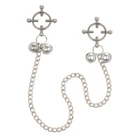 Prensa de Pezones de 4 Puntos con Campanas