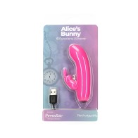PowerBullet Alice's Bunny Silicone Rechargeable Rabbit